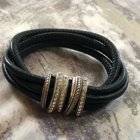 Brighton Jewelry Brighton Neptunes Rings Leather Bracelet